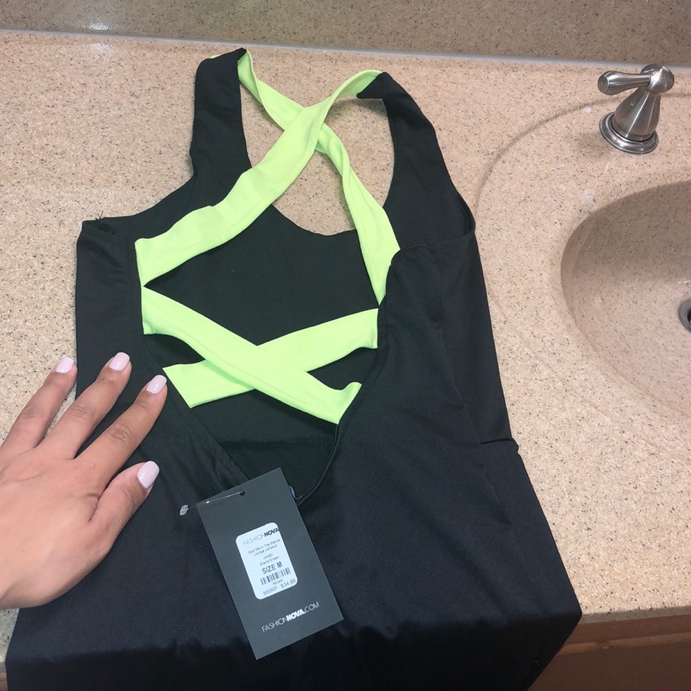 Jumpsuit workout gear